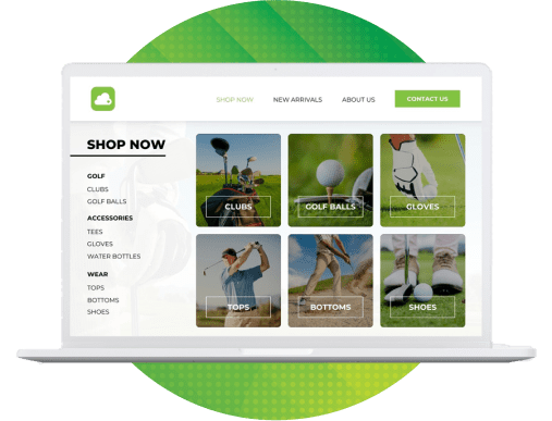 Teesnap Gift Card & Merchandise Screen